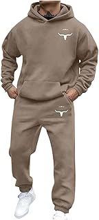 Men's Sweatsuit Athletic-Sports Casual Clothes High-Quality-Jogging Two Piece Tracksuit