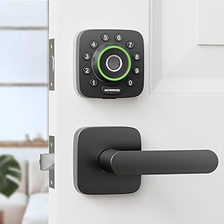 Outdoor Smart Fingerprint Digital Safe Door Lock for Home Electronic Keyless WiFi Tuya APP Smart Lock with Camera and Doorbell