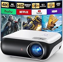 High Quality Portable Home Theater Video Projectors Android 11 4K 2.4G+5g+WiFi6 720p HD Movie Video Mini Wireless Projector