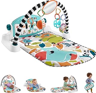 Baby Piano Mat with Music and Light Animal Play Mat for Toddlers