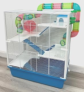 Customizable Mouse Cage Module for Easy Pet Care