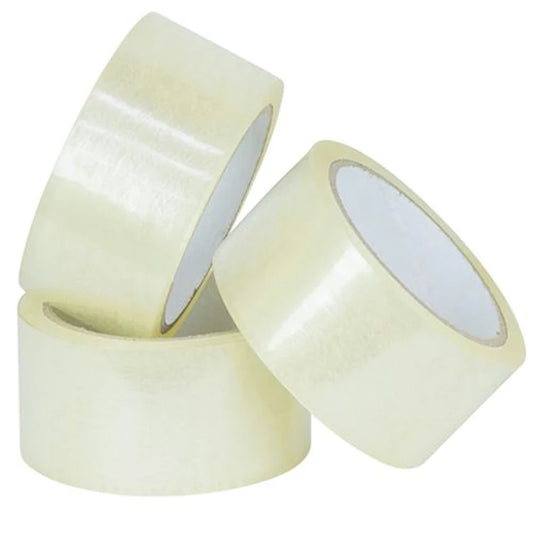 Acrylic Transparent Clear Adhesive Packing Tape BOPP Material Single Sided Hot Melt Water Activated Carton Sealing