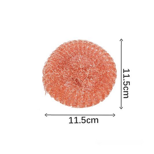 2025 Hot Sale Copper Wire Scouring Ball for Household - No Shedding & Rust-Resistant Scrubber for Kitchen, Pot and Pan Cleaning
