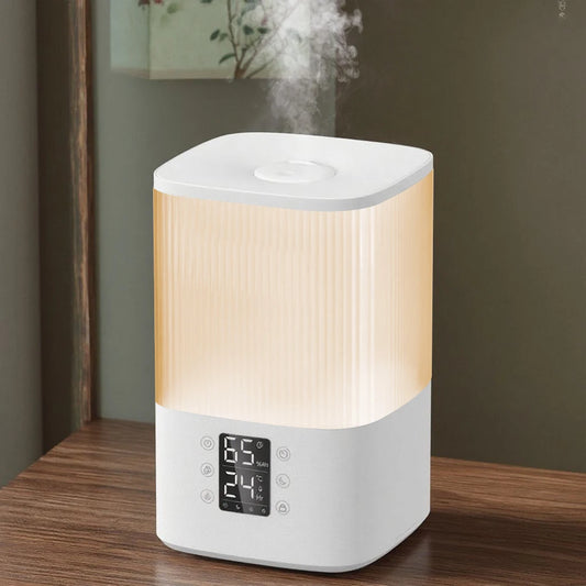 RUNAL Smart Wifi Hot Steam Umidificador De Ar Aroma Diffuser Household Heating Ultrasonic Air Humidifier With Night Light