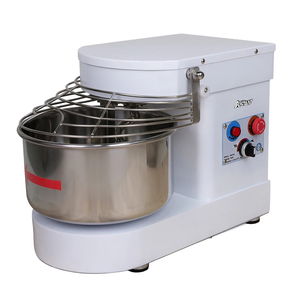 HM7 Commercial and Industrial Stand Food Mixers for Bakery With Dough Hook Pizza Dough Mixer 3Kg