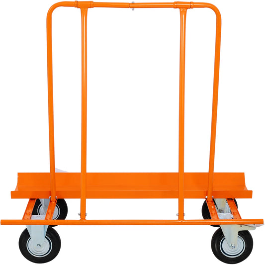 Upgrade Drywall Cart Heavy Duty Drywall Sheet Cart & Panel Dolly 1800lbs Load Capacity Panel Service Cart with Brake