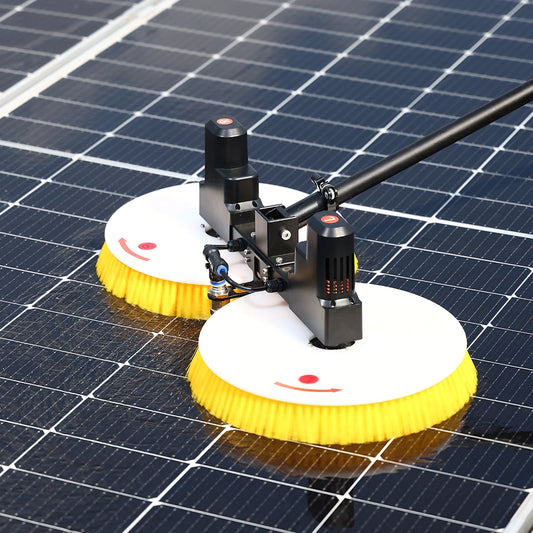 Double Brush Solar Panel Cleaning Robot Automatic PV Panel Cleaner Machine for Rooftop & Ground Solar Systems