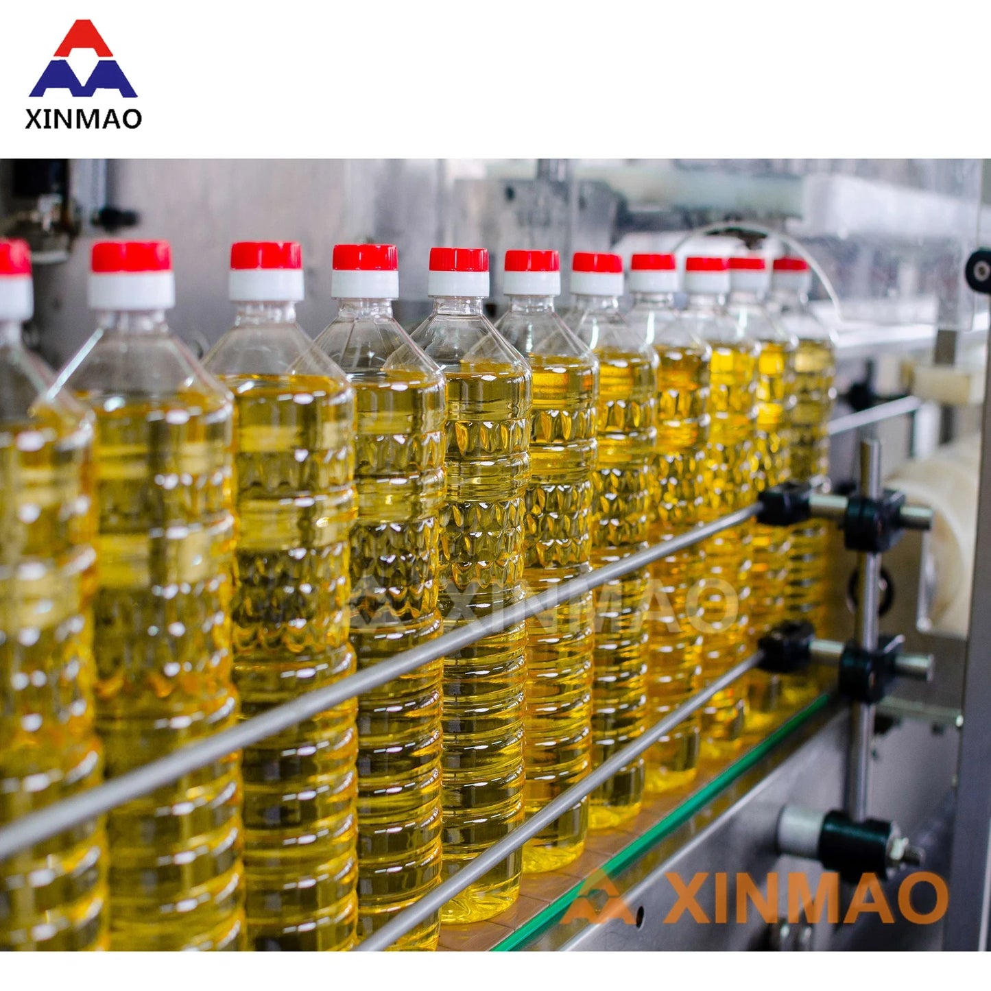 Fully Automatic 500ml 1L Pet Bottle Sunflower Olive Edible Cooking Oil Filling Production Line