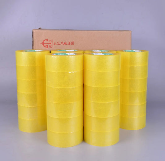 Factory Manufacturing Self Adhesive Tape Plastic Bopp Packing Tape Waterproof Transparent Clear Opp Packing Tape
