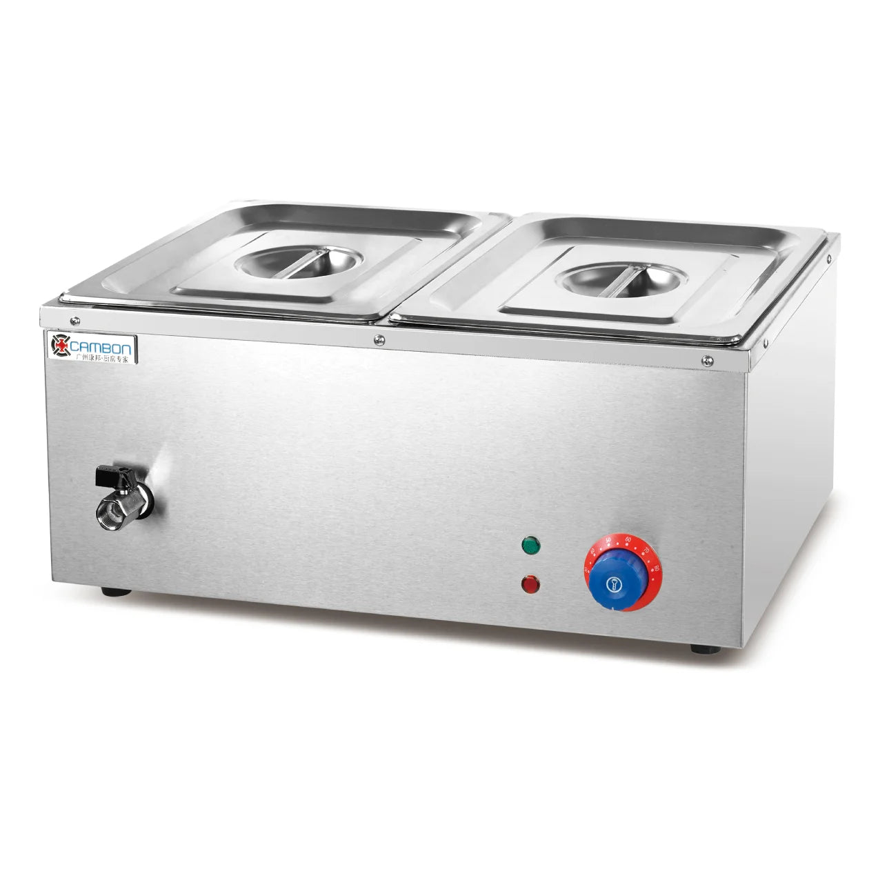 New Hot Selling Commercial Electric Stainless Steel Commercial Restaurant Kitchen Equipment Campbon ZH-2V Electric Bain Marie