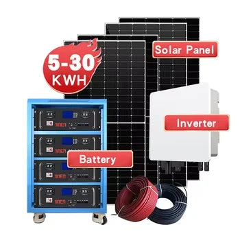 Easy Installation Complete Balcony Solar Panel System Monocrystalline Silicon with MPPT Controller and Lithium Ion Battery