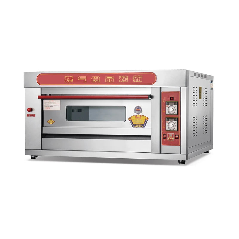 Stainless Steel Kitchen Equipment Gas Bread Oven,industrial Double Deck