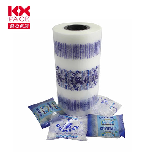 Custom Print Plastic Film Water Sachet Water Packaging Film Roll