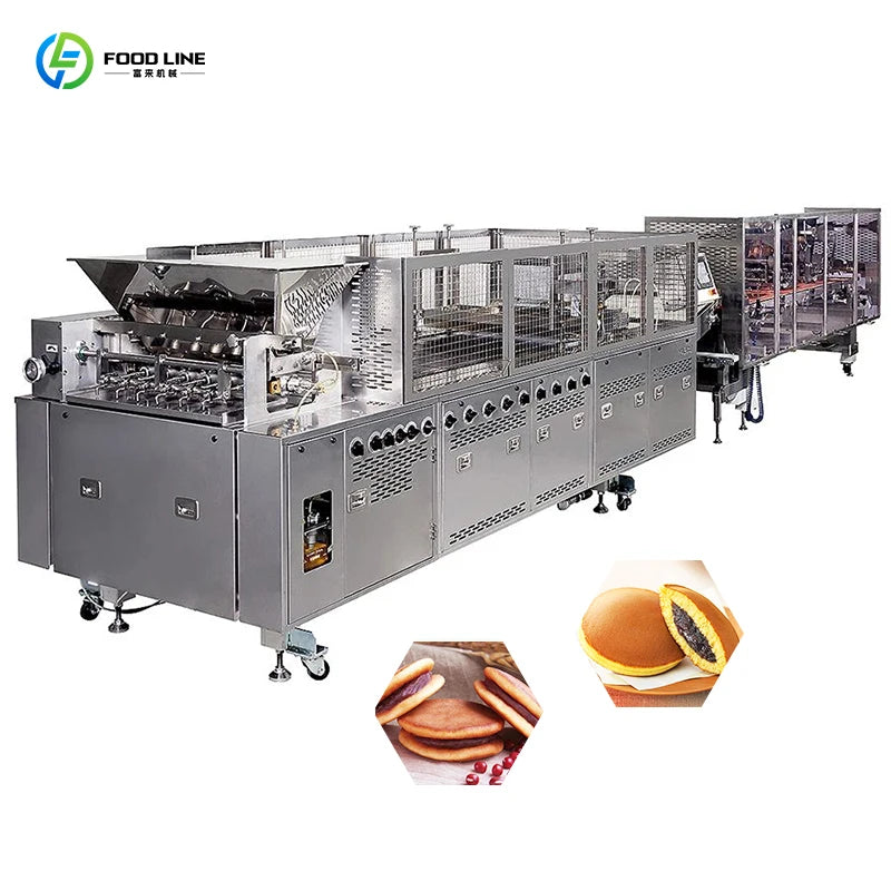 Automatic Cooking Equipment Plc Bakery Machine Core Components Cake Production Line