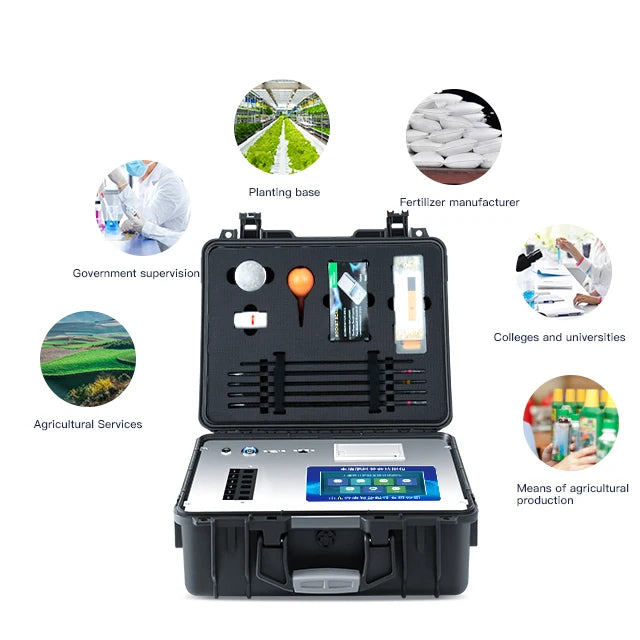 Low Price Soil Nutrient Detector Fast Measuring Instrument Soil Rapid Fertility Tester Agriculture Soil NPK Test Equipment