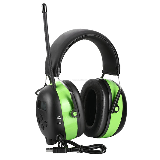 Bluetooth DAB Radio Noise Cancelling Wireless Electronic Noise Cancelling Bluetooth Headphones Safety Ear Protector