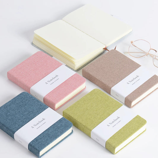 Multi-Color Portable Size Hardcover Notebook for Schedule Management Student Stationery and Office Meetings-Recommended