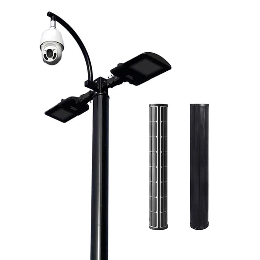 High Efficiency Outdoor Solar Panels Narrow 12V Solar Panel Strip 50w 80w 100w Cylindrical Solar Panel Mono for Solar Light Pole