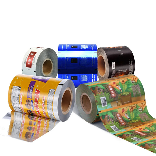 Food Grade Flexible Packaging Bopp/cpp Laminating Film Roll Moisture Proof Custom Printed Plastic Laminated Packaging Film Roll
