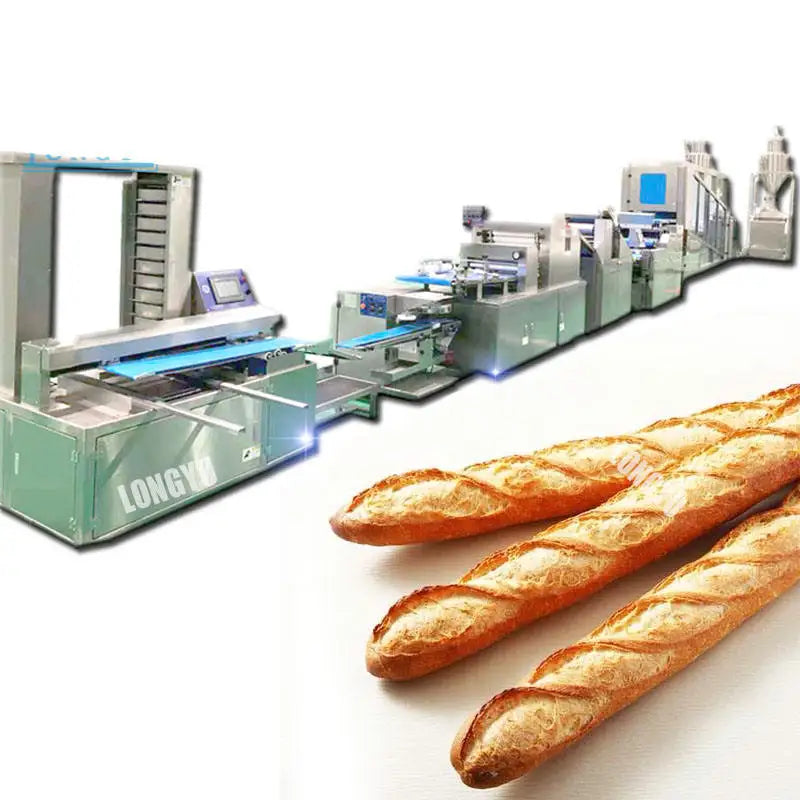 High Capacity Fully Automatic Bread Making Machine Production Line Bread Maker Industrial Bread Making Machine
