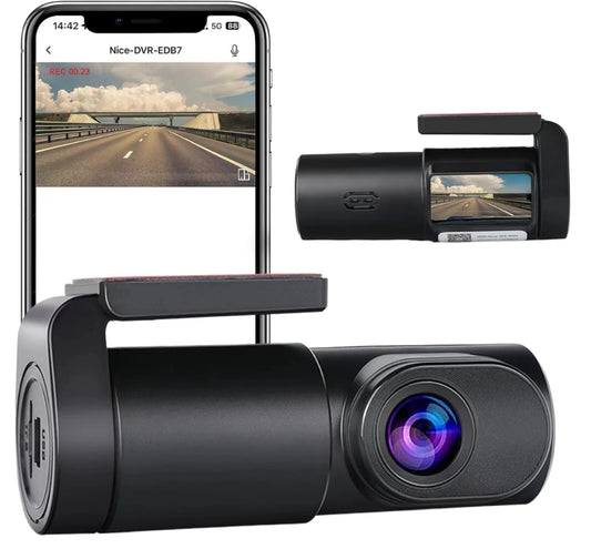 Mini Dash Cam FHD 1080P Wholesale Cheap App Control 1-Year 2.0" IPS Screen Front Rear Night Vision Video Recorder"