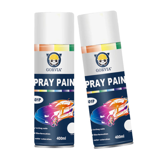 GORVIA P401PR 400ML High Quality Fast Drying Acrylic Spray Paint for Small Area Repair