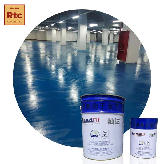 Factory Customized Self Leveling Epoxy Paint Color Option High Strength Epoxy Mid-Coating for Factory Warehouse Garage