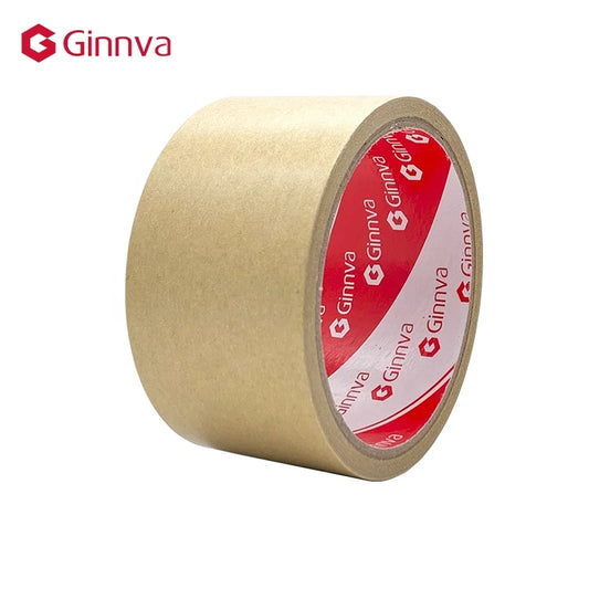 Custom Packing Brown Adhesive Brown Kraft Paper Tape