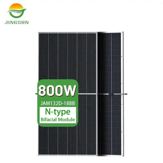 Custom Orignal Jingsun 750w 770w 800w Hig Efficiency Eu Stock Monocrystalline Solar Panels N-type for Home