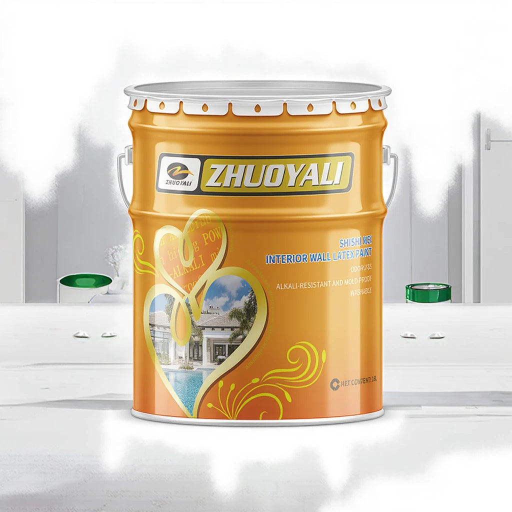 Hot Sale Anti-Mold Washable Interior Walls Paint Clear Coat Waterproof Coating with Acrylic Liquid for Interior Walls