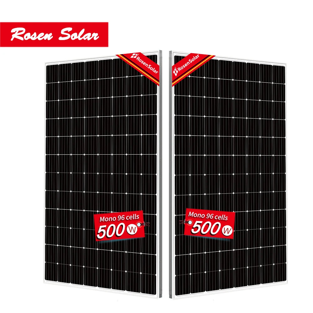 Free Shipping 2 Pieces 500w Solar Panels 1000w Price