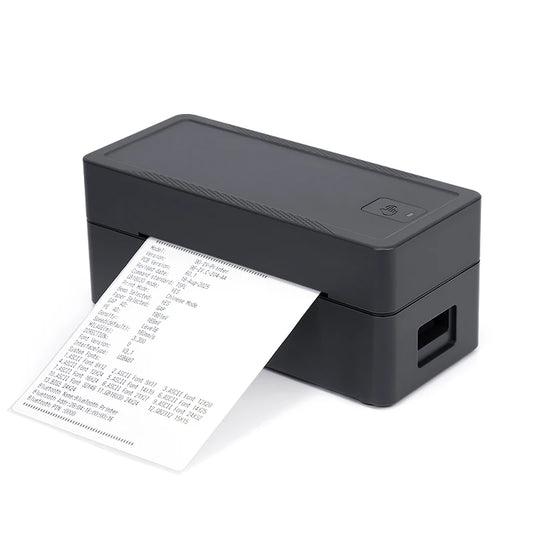 TDL408H 4'' 4x6 Inch 100mm Thermal Paper Desktop Printer Bluetooth/USB Label Maker for Shipping Waybill & Barcode