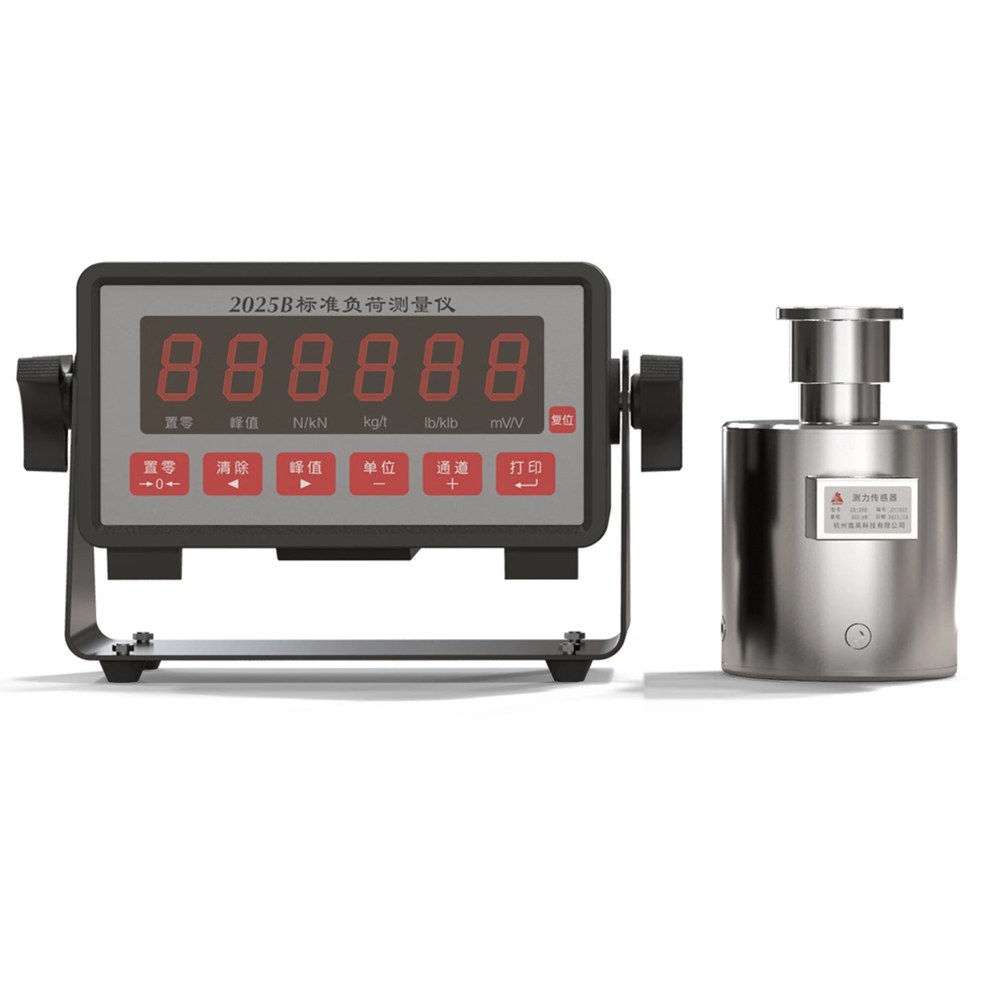 Ultra-high Precision Shock-proof LCD Force Measuring Instrument with Data Storage /for Industrial Quality Inspection