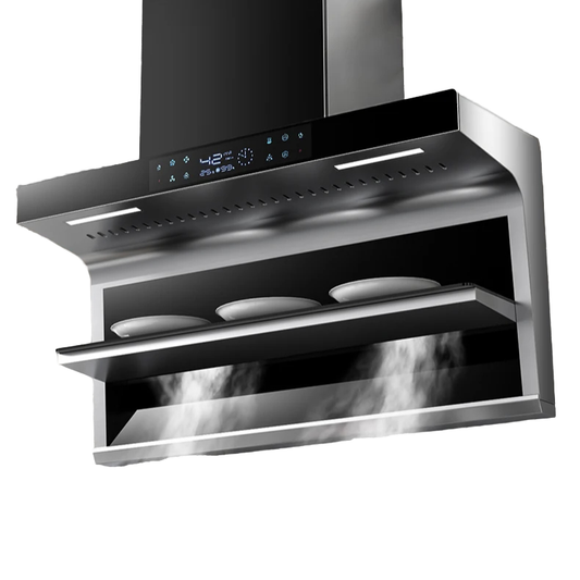 Innovative Design Kitchen Range Hood 110W Copper Motor Cooker Hood