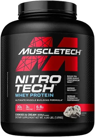 Muscletech Nitro-Tech Whey Protein (Cookies)