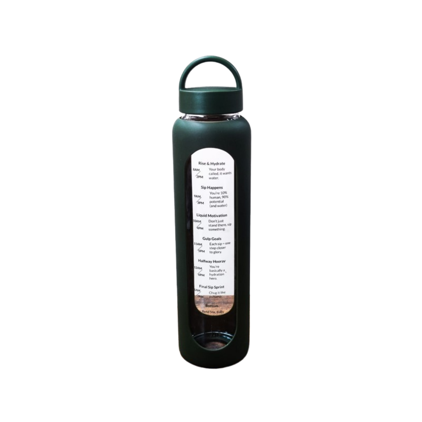 HYDRATION TIME-MARK BOTTLE