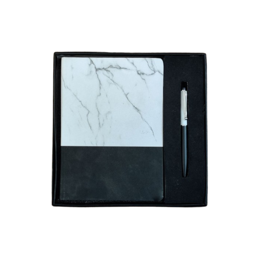 Modern Marble Notebook Gift Set
