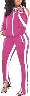 Custom Women Tracksuit Sweatsuit Set Pink Distressed Embroidery Tracksuit Hoodie Leisure Sports Suits Track Suit In Sport