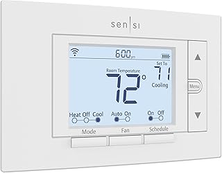 Smart WiFi-Enabled Programmable Thermostat for Electric Heating Mats