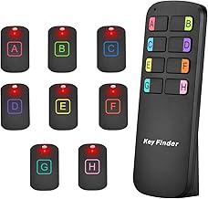 Anti-Lost Tracker Remote Positioning 365 Days Long Battery Life Locator Item Finder for Keys, Wallet, Pets, Bag and Suitcases