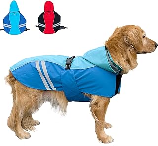 Dog Raincoat Reflective Dog Clothes Small Dog Pet Supplies