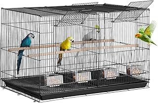 Classic Breeding Cage Pets Enhanced Single /Double Door Dog Pet Cage