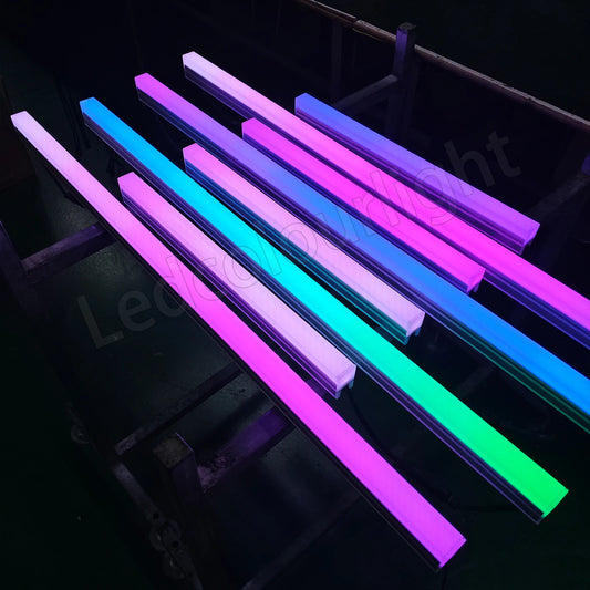 Bar LED Pixel DMX Light Stage Lights Square PC Cover Outdoor Building Decoration LED Profile Landscape Lighting