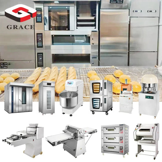 Complete Set Bread Pastry Cakes Oven China Professional Industrial Commercial Kitchen Bakery Machine Baking Equipment for Sale