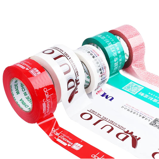 Custom Printed BOPP Transparent Sealing Tape High Acrylic Low Temperature Resistant Self-Adhesive Cold Storage Special Use