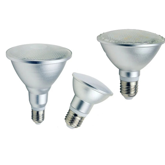 High Lumens Aluminum E27 Par 38 Bulb Led PAR30 Spot Lights 12W Dimmable Waterproof IP65 Par38 Led Lamps