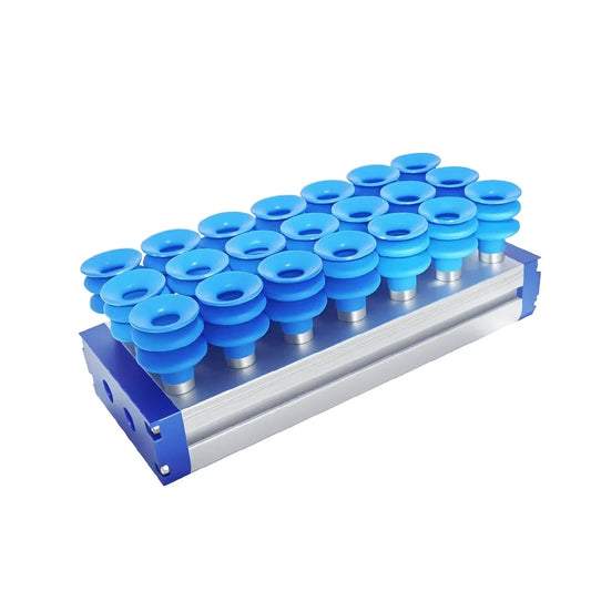 Pneumatic Robotic Arm with Integrated Vacuum Suction - Heavy Duty Rectangular Gripper for Wood/Carton Stacking & Palletizing