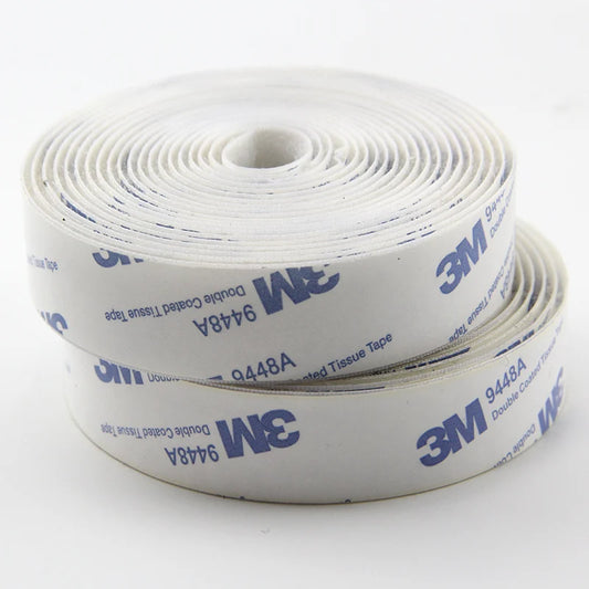 Customized High Quality 3M-9448A 3M Adhesive Nylon Hook Loop Tapes White Strong Viscosity Fireproof for Home Office Tool Room