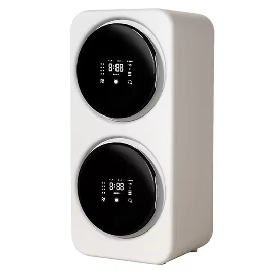 Portable Mini Washer Wall Mounted 7L Mini Baby Washing Machine Dual-Drum Freestanding Mini Washing Machine with Dryer