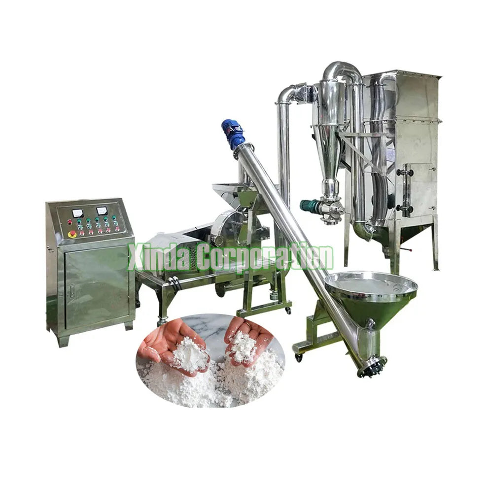 Roasted Coffee Wafer Biscuit Candy Bread Sugar Powder Production Grinding Mill Machine